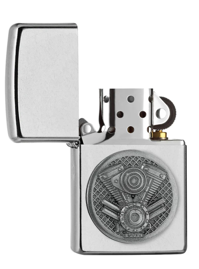 Zippo Motor TDV – Briquet Iconique, Style Vintage (Modèle 207)