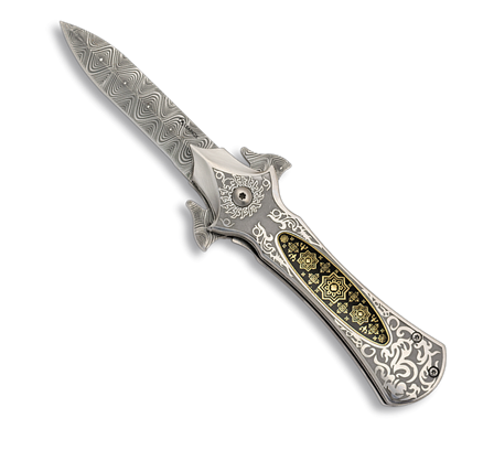 Albainox Couteau pliant 18081-A ornée de plaquette - Coutellerie Marcin