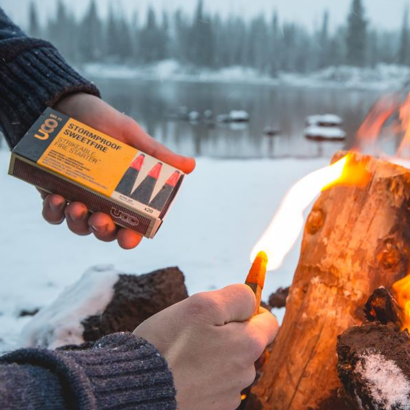 Allume-feu UCO Stormproof Sweetfire en lot de 8