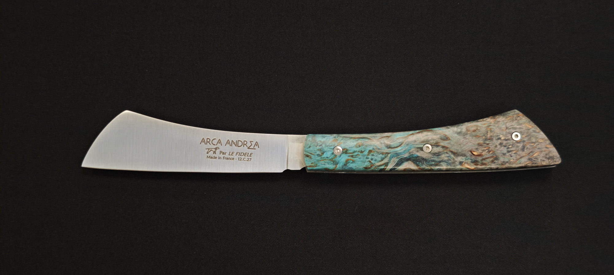 Arca Andrea – Collection Le Fidèle | Référence AABST Manche bleuté