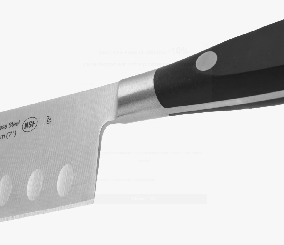 Couteau de cuisine Arcos 2335 avec lame en acier inoxydable NITRUM®.