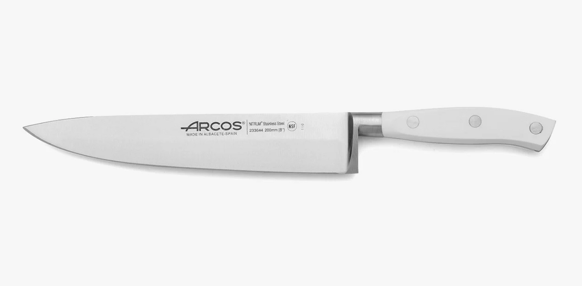 Couteau de chef Arcos Riviera Blanc 233624 de 200 mm.