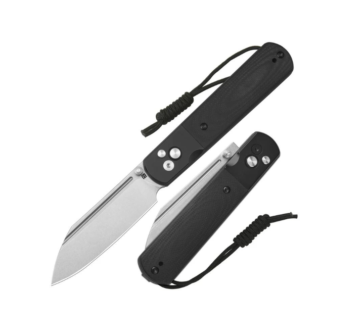 ARTC1875P-BK Holm, AR-RPM9, Stonewash, Black G10 - Coutellerie Marcin