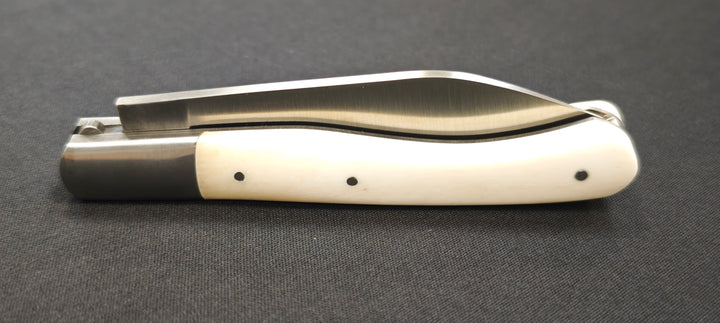 L'Aurillac par le Fidèle - Couteau pliant de poche manche en os véritable - Réf : AUOS