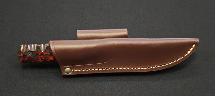 Wildsteer Baby Wild – Couteau EDC/Outdoor - Manche Pakkawood cocobolo - 20ème anniversaire - Numéroté :