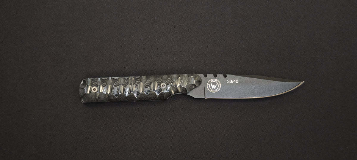 Couteau Wildsteer Baby Wild lame noire