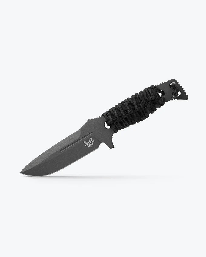Benchmade ADAMAS FIJO, Cerakote Negro 375BK-1