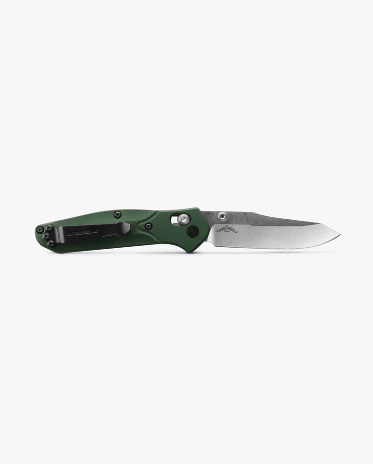 Benchmade 945 Mini Osborne Couteau pliant manche vert