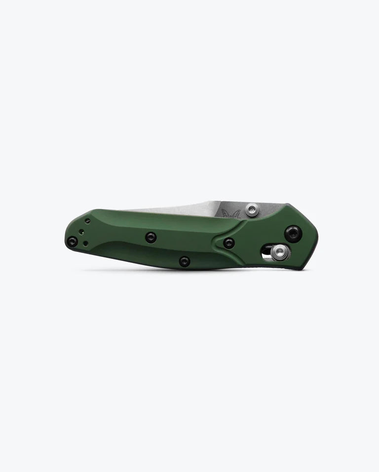 Benchmade 945 Mini Osborne Couteau pliant manche vert