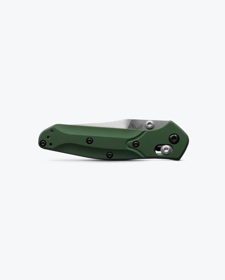 Benchmade 945 Mini Osborne Couteau pliant manche vert
