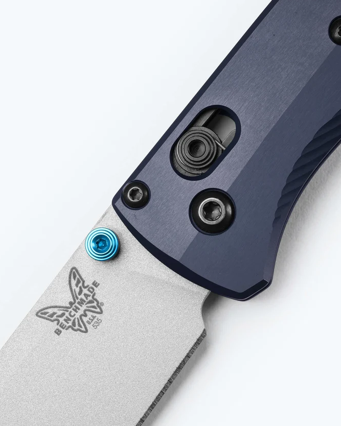 Benchmade Bugout 535SL-13 – Couteau pliant Lame Drop Point CPM S90V, Manche Aluminium