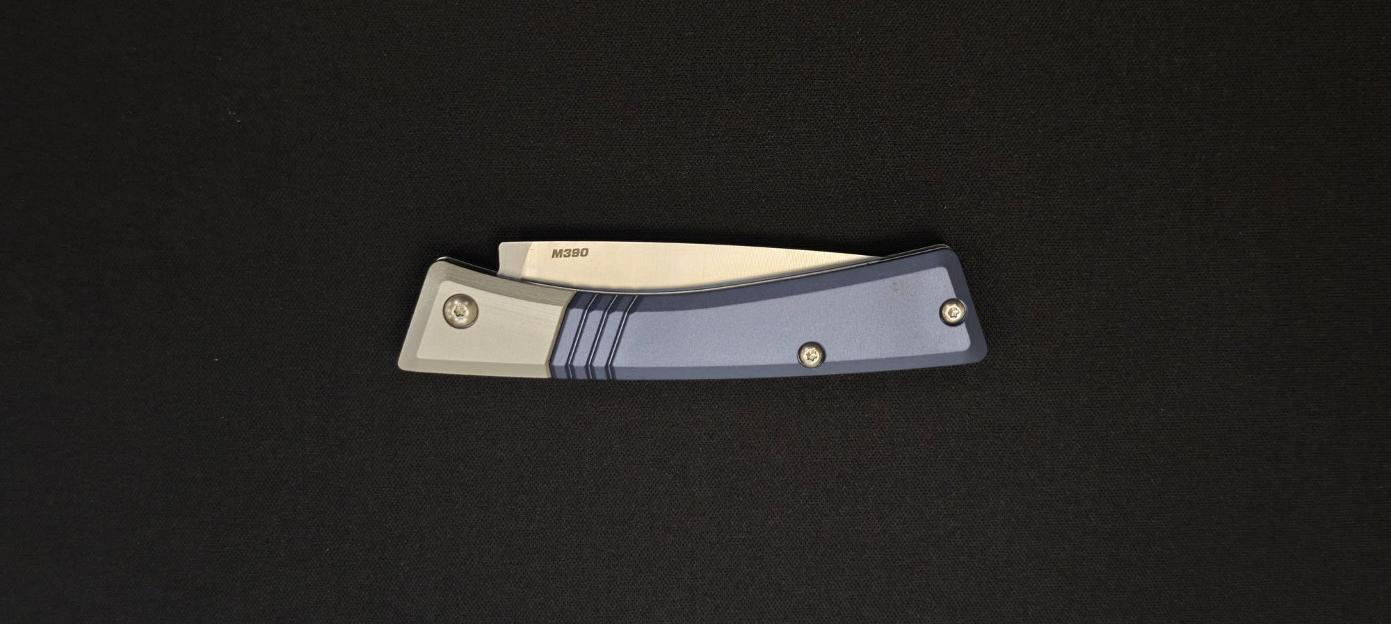 Benchmade Successor 315 – Couteau pliant M390 Ash Gray / Crater Blue