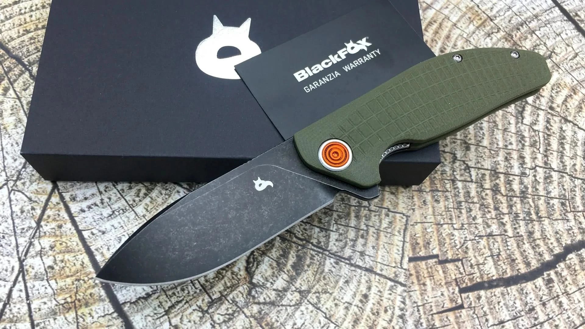 Black Fox BF-764OD Acutus G10 Vert - Coutellerie Marcin