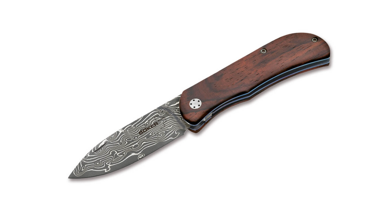 Couteau pliant Böker Exskelibur II damas cocobolo 01BO223DAM