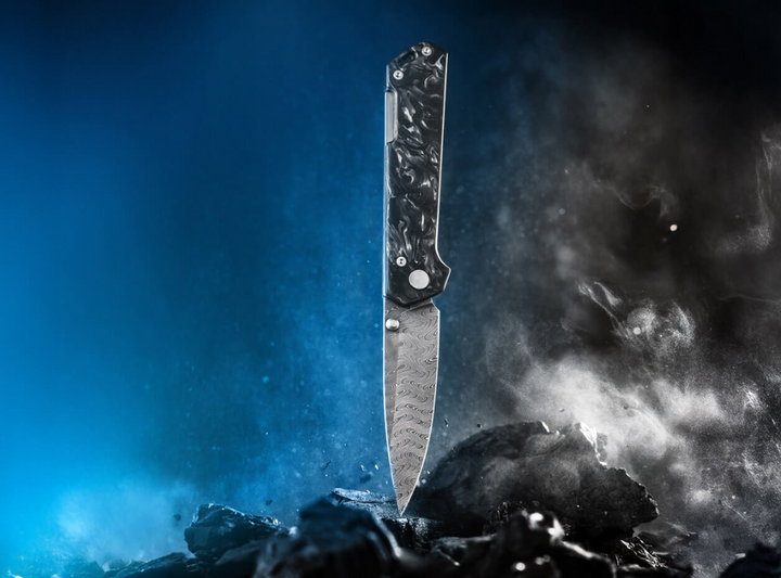 Böker Manufaktur Solingen 2026 Damast Annual Knife 1132026DAM Couteau de poche