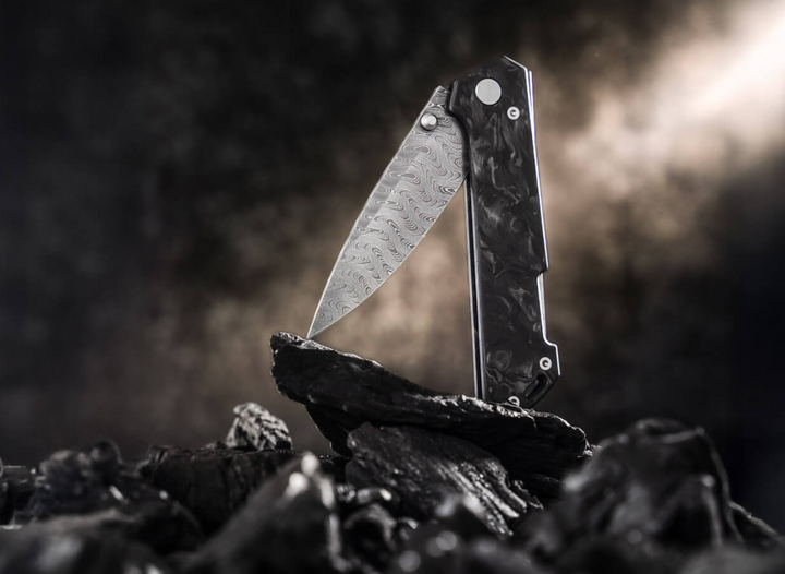 Böker Manufaktur Solingen 2026 Damast Annual Knife 1132026DAM Couteau de poche