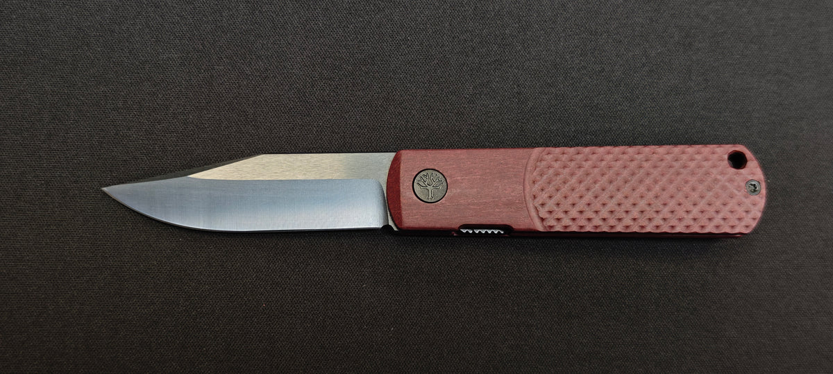 Böker BRLW Richlite Red Premium Retail Knife 2026 110673.