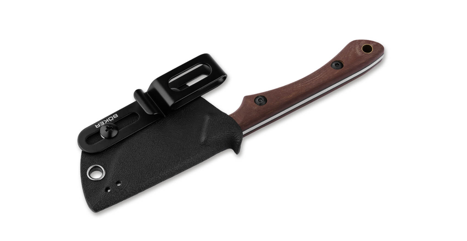 Couteau outdoor Boker Plus M.U.K. Micarta brun
