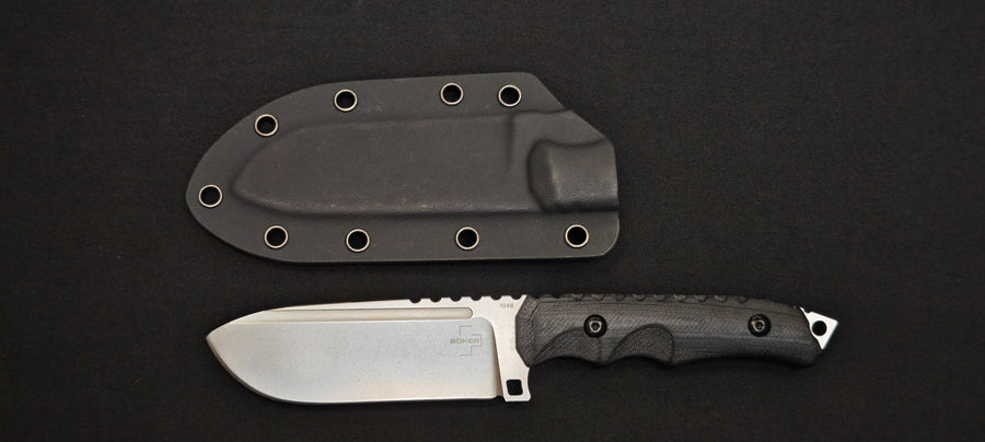 Böker Plus Hermod 2.0 02BO053 couteau fixe outdoor lame D2 manche G10