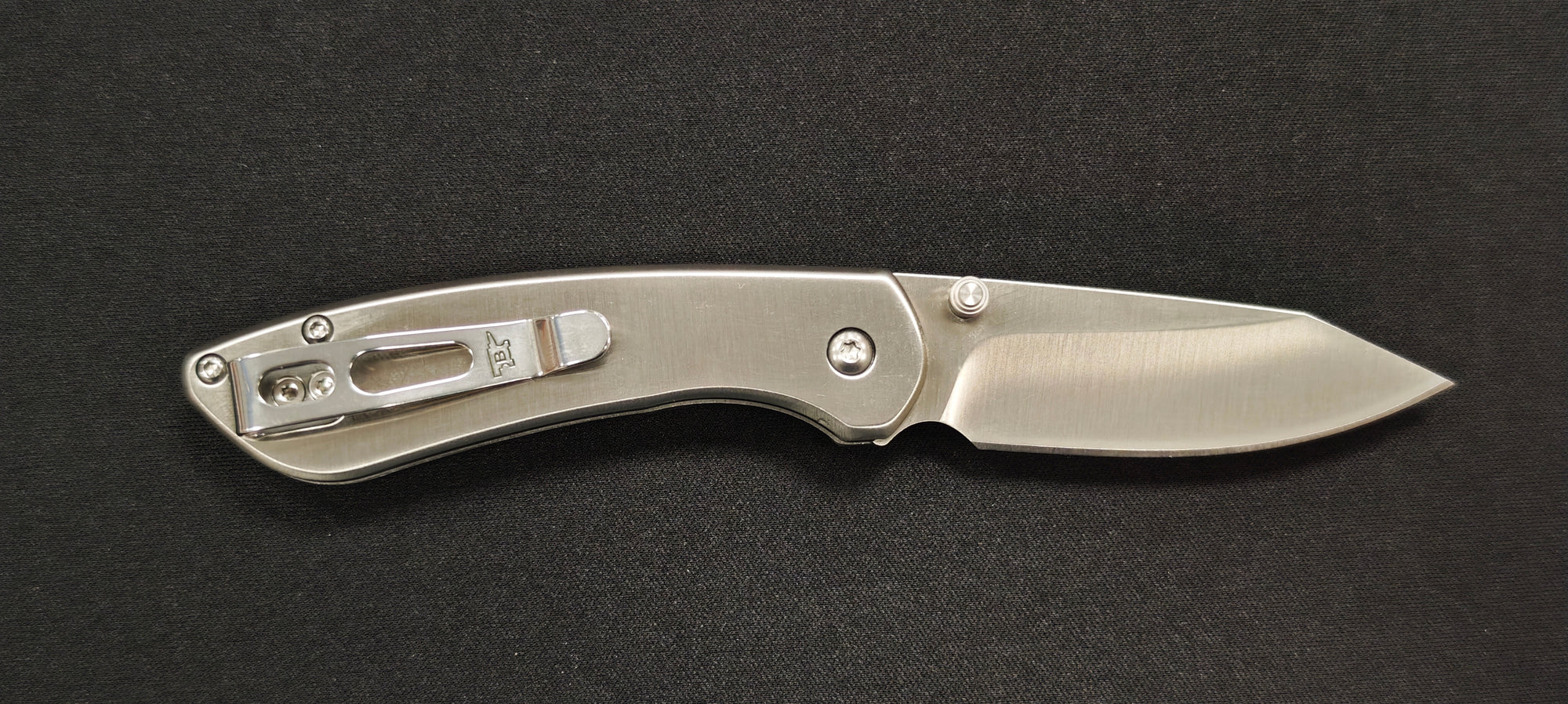 Buck Mini Sovereign – Petit couteau pliant EDC en acier inoxydable - Ref 0743SSS-B