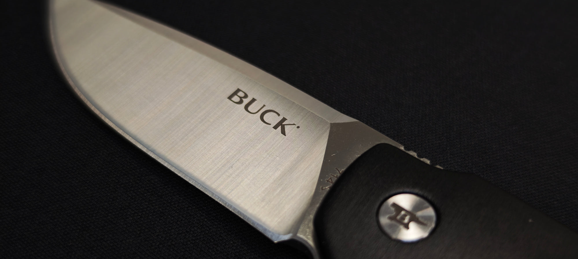 Couteau EDC Buck Stinger aluminium noir