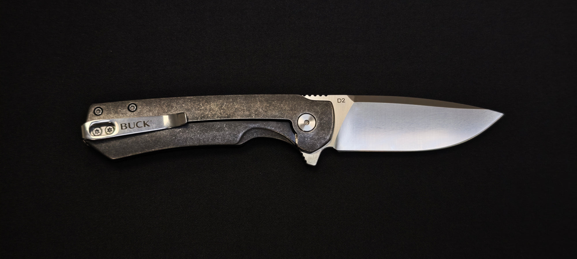 Lame Drop Point du Buck Stinger BUCK0714BKS