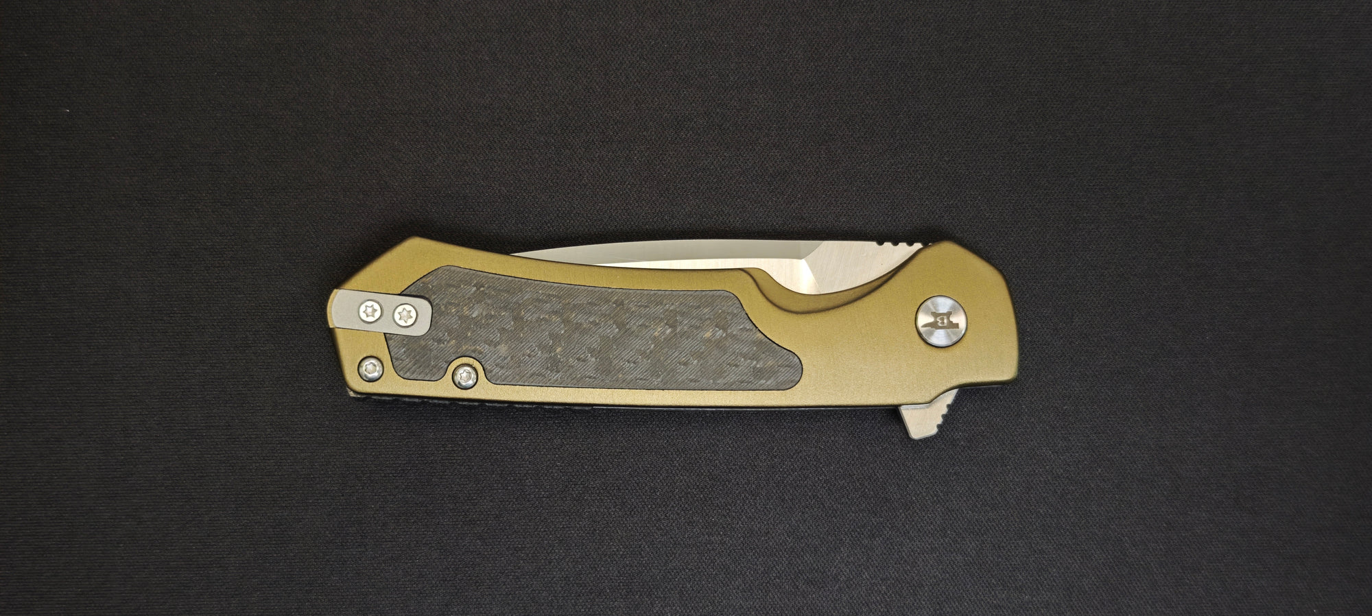 Lame Drop Point du Buck Stinger