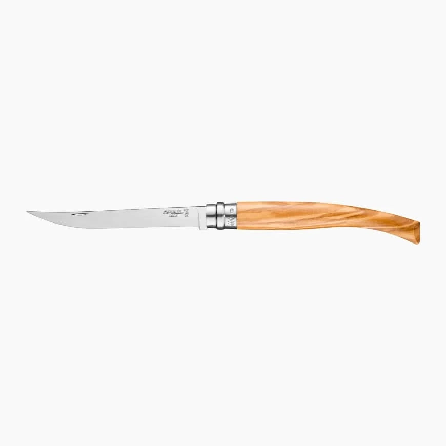 Opinel Effilé N°12 Olivier – couteau pliant lame inox 12 cm