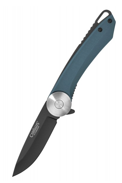 Camillus Cirque – couteau de poche pliant bleu lame Titanium‑coated