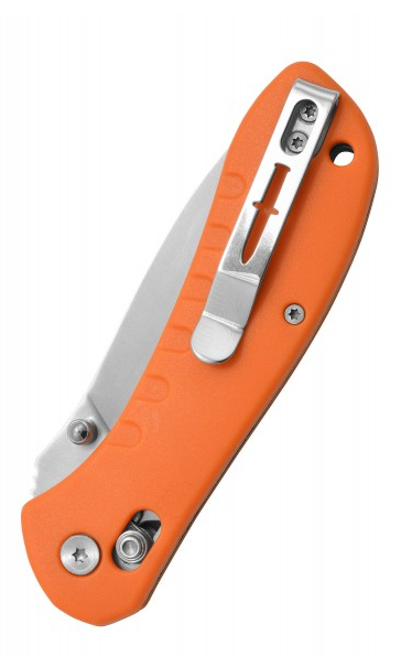 Camillus Rovax – Couteau pliant compact orange (lame acier 420, Crossbar Lock)