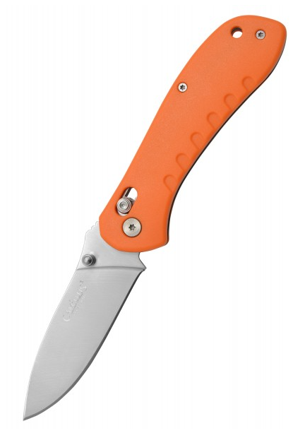 Camillus Rovax – Couteau pliant compact orange (lame acier 420, Crossbar Lock)