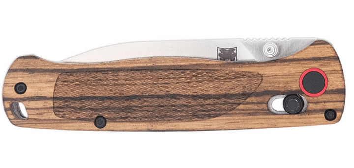 CBZWDBLD - Zebrawood Lame 76mm Manche Zebrawood - Couteau de poche pliant
