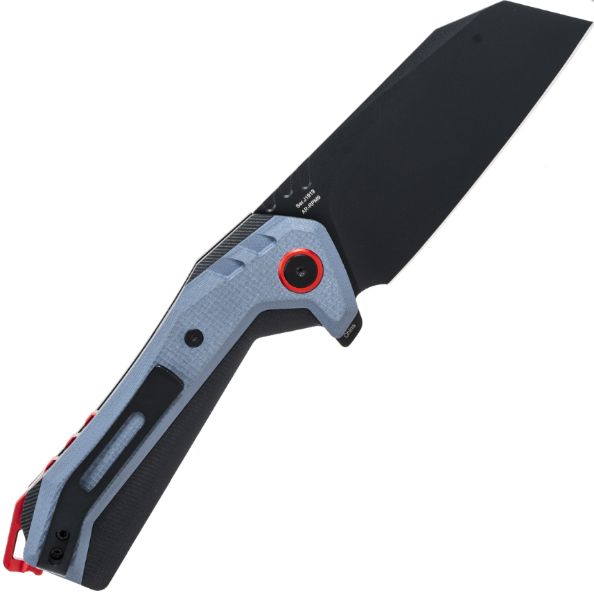 CJRBJ1919-BU Tigris AR-RPM9, Blue G10 - Coutellerie Marcin