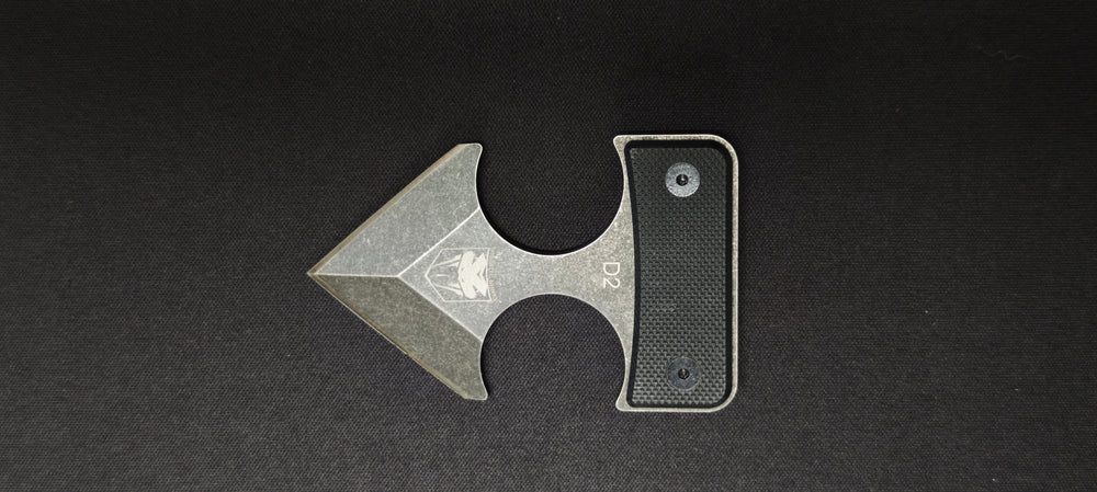 Dague CobraTec Defender CBTDD2 à double tranchant avec étui Kydex