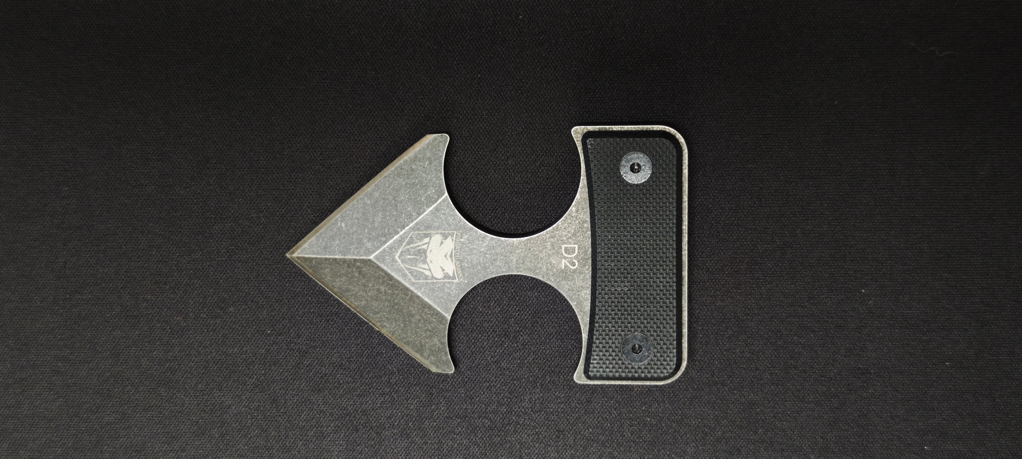 Dague CobraTec Defender CBTDD2 à double tranchant avec étui Kydex