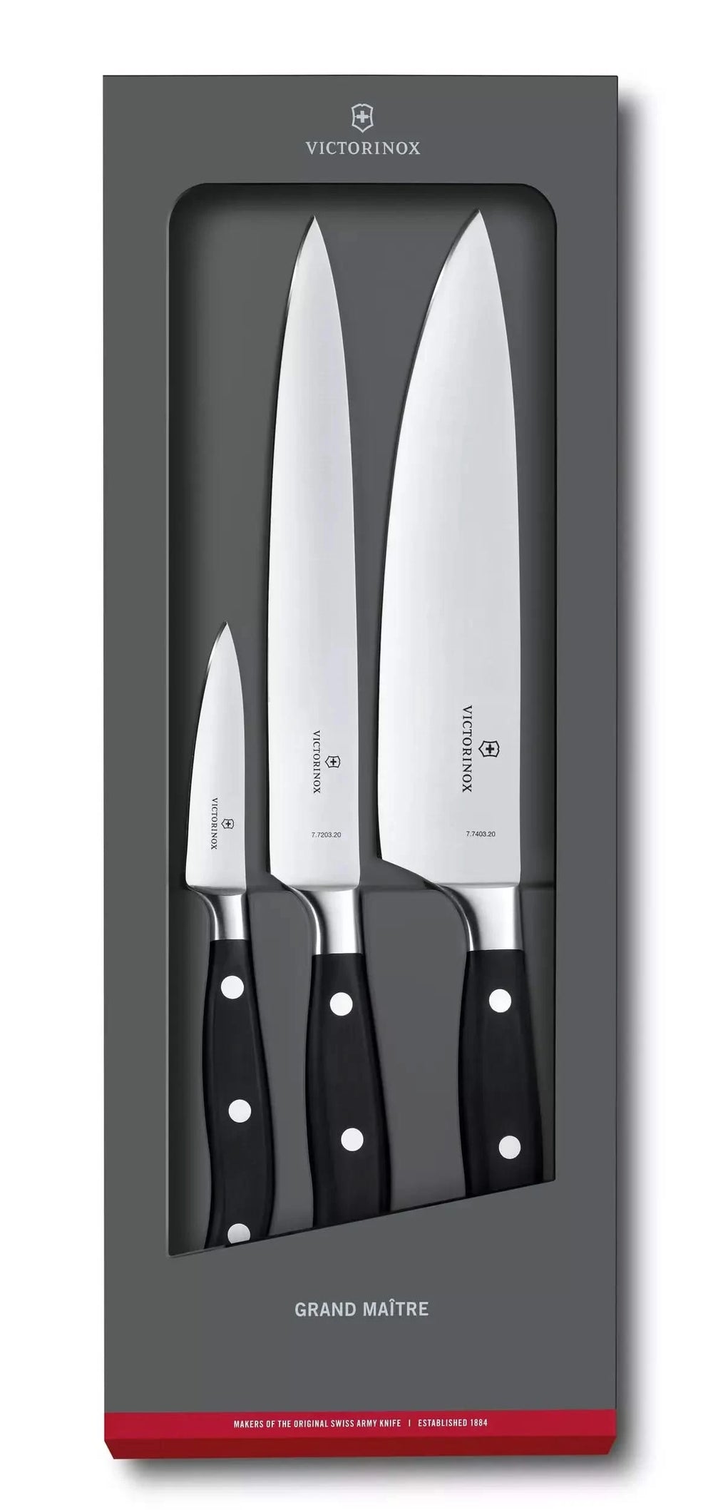 Victorinox 7.7243.3 Série Grand Maître Set cuisine 3 pieces - Coutellerie Marcin