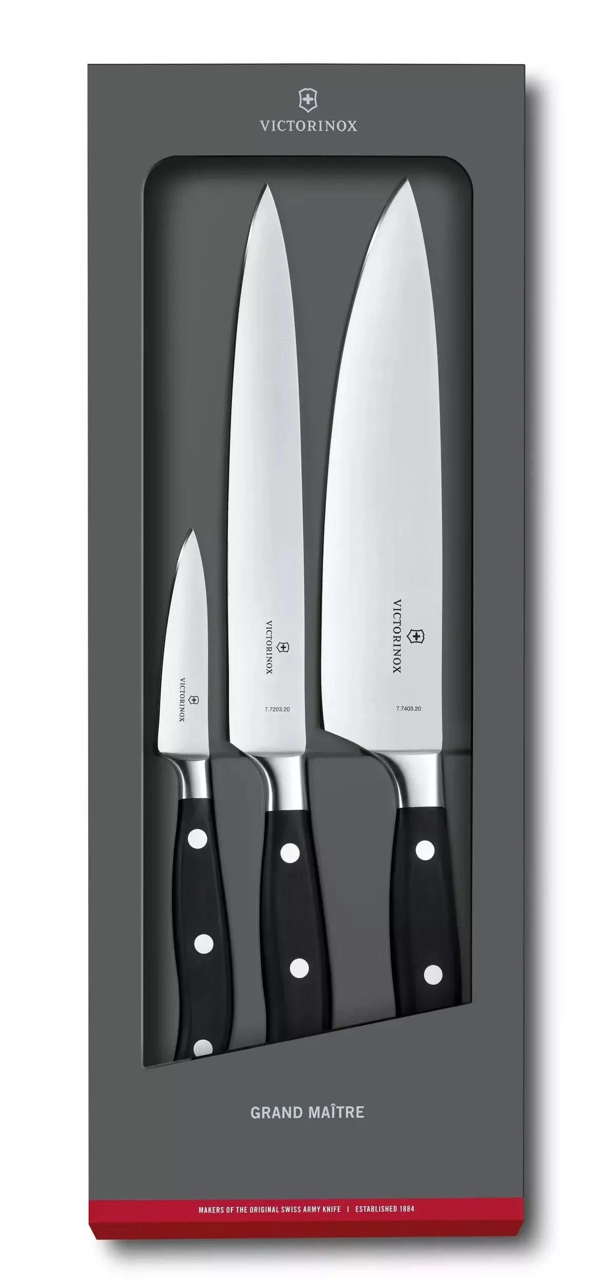 Coffret Victorinox Grand Maître 7.7243.3 avec 3 couteaux