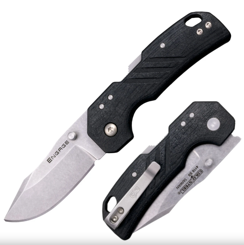Lame Clip Point de 6,4 cm du Cold Steel Engage Small.