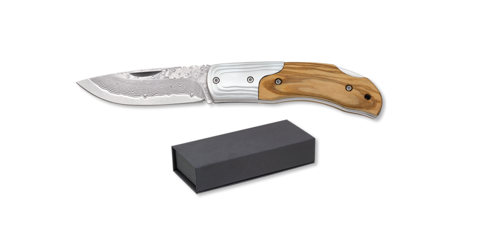 Martínez Albainox 25167 Couteau pliant lame damas - manche bois