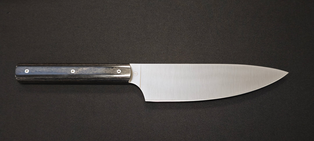 Perceval - Couteau demi chef "éminceur" 15cm - manche pakawood | 947