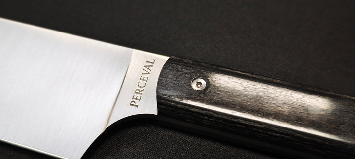 Perceval - Couteau de chef "éminceur" 18cm - manche pakawood | 947