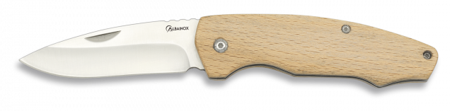 Albainox Couteau manche en bois - Coutellerie Marcin
