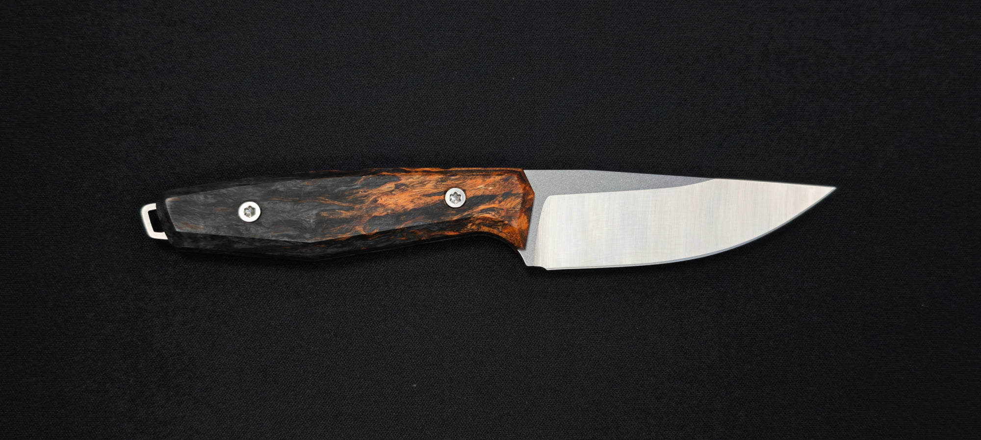 Couteau fixe Böker manche bouleau ondé
