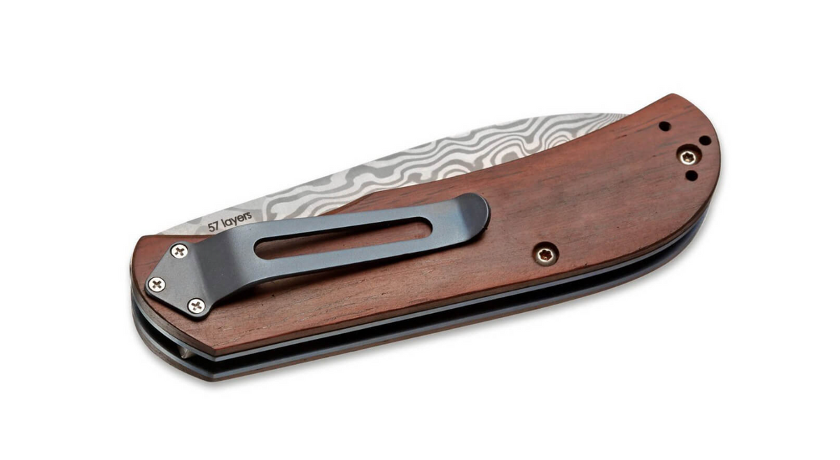 Couteau pliant Böker Exskelibur II damas cocobolo 01BO223DAM