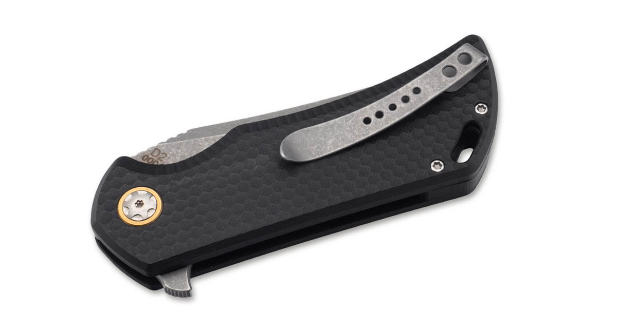 Couteau pliant Böker Plus Golem 01BO192 lame D2 manche G10