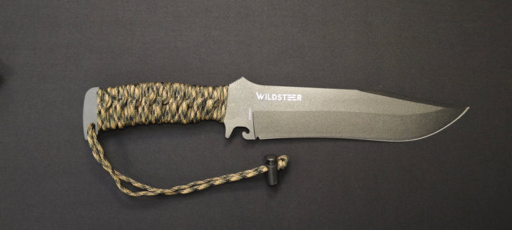 Couteau Bowie Collector 20 ans – Wildsteer Edition Limitée - Numéroté : 03/40