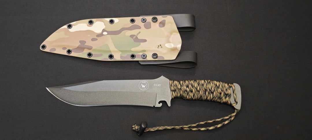 Couteau Bowie Collector 20 ans – Wildsteer Edition Limitée - Numéroté : 03/40