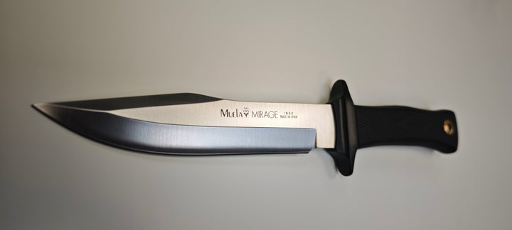 Couteau de Chasse Muela Mirage 18 cm – Lame Acier Inox & Étui Cuir Ref : Mirage-18