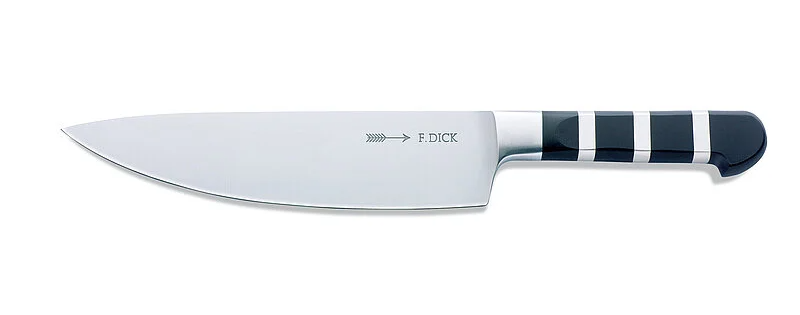 Lame de 21 cm du couteau de chef F. Dick.