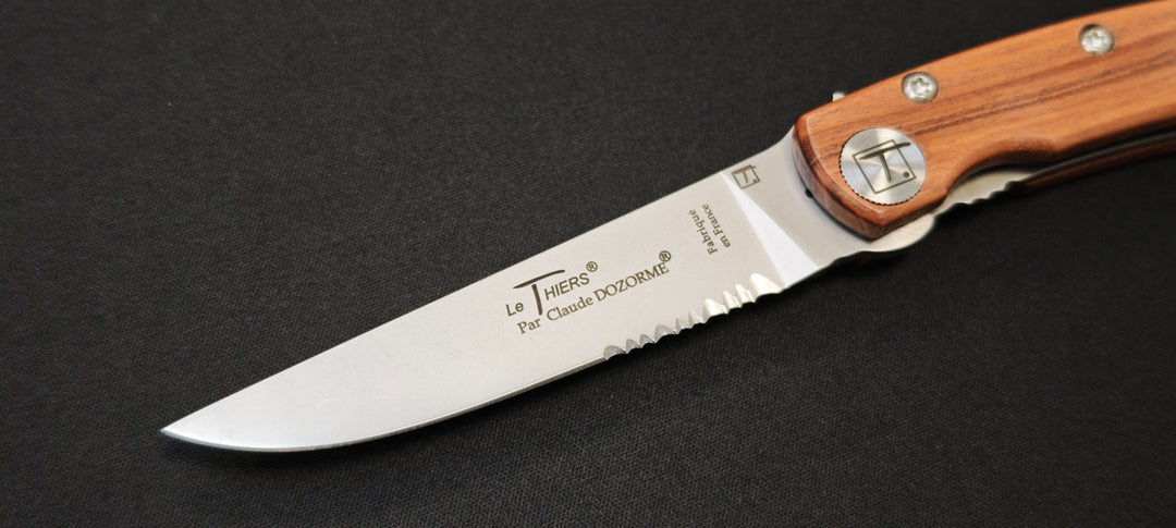 Couteau pliant Le Thiers® 4931V – Claude Dozorme avec tire-bouchon, manche Vallernia